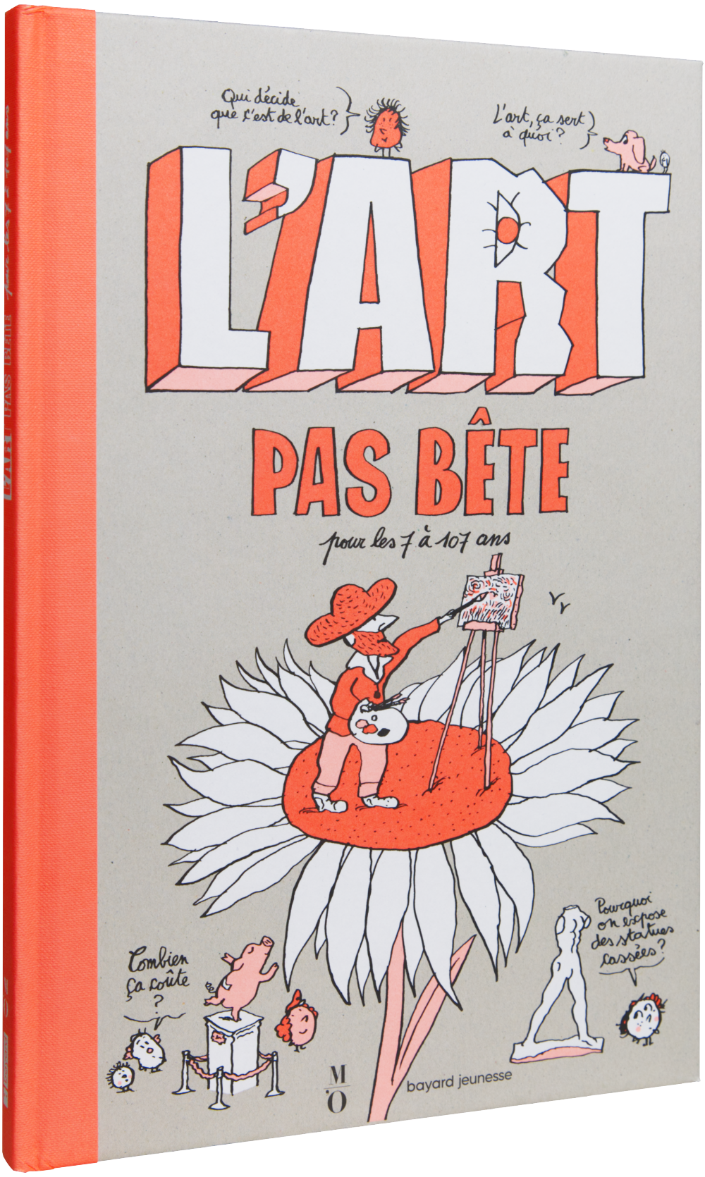 L'art pas bête, écrit par Pauline Pons et illustré par Pascal Lemaître.