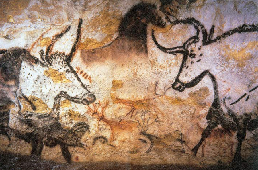 peinture murale des grottes de Lascaux