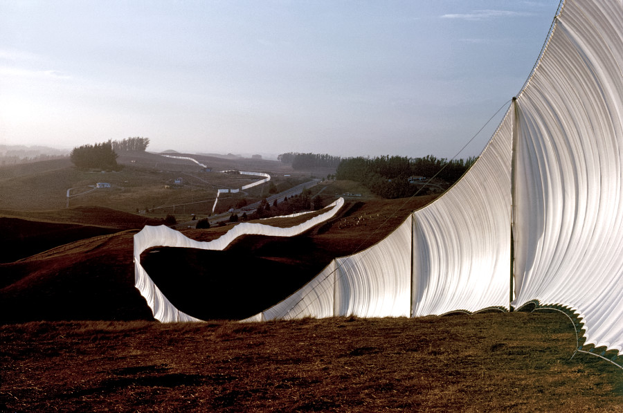 Running Fence de Christo et Jeanne-Claude