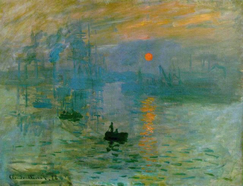 Impression, soleil levant de Claude Monet